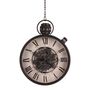 Glass - Clock standing rotating radars 39 cm - DUTCH STYLE BY BAROQUE COLLECTION