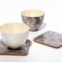 Decorative objects - Shell patterned Cup - ITHEMBA