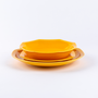 Kitchen utensils - The yellow porcelain deep plate - OGRE LA FABRIQUE