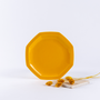 Couverts & ustensiles de cuisine - L'assiette à dessert en porcelaine jaune - OGRE LA FABRIQUE