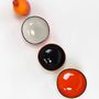 Decorative objects - Set of 6 bowls in coconut and lacquer - L'INDOCHINEUR PARIS HANOI