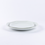 Couverts & ustensiles de cuisine - L'assiette en porcelaine blanche éco-responsable  - OGRE LA FABRIQUE