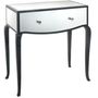 Console table - Carn Black & Mirrored Glass Dressing Table - RV  ASTLEY LTD