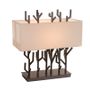Table lamps - Carrock table lamp in dark brass finish - RV  ASTLEY LTD