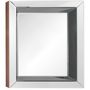 Mirrors - Murano Grey Detail Mirror - RV  ASTLEY LTD
