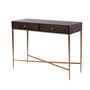 Console table - Finley Console Table in Chocolate Finish - RV  ASTLEY LTD