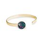 Jewelry - Thin bangle fully gilded with fine gold Les Parisiennes Rio - LES JOLIES D'EMILIE