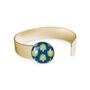 Jewelry - Medium bangle fully gilded with fine gold Les Parisiennes Flabellum - LES JOLIES D'EMILIE