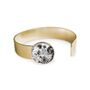 Jewelry - Medium bangle fully gilded with fine gold Les Parisiennes Botanica - LES JOLIES D'EMILIE