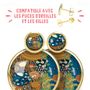 Jewelry - Nomade Puces gold Les Parisiennes Klimt - LES JOLIES D'EMILIE