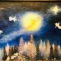 Design objects - Oil painting for peace from Japan - WABI