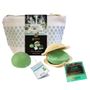 Gifts - Konjac and ayurveda gift wellness pouches, "vetiver & aloe vera toning care"" - KARAWAN AUTHENTIC