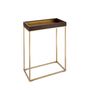 Console table - Alyn Small Console Table in Chocolate Finish - RV  ASTLEY LTD