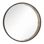 Mirrors - Alyn mirror Dia 100cm in Chocolate - RV  ASTLEY LTD