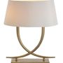 Lampes à poser - Iva, lampe de table en laiton antique - RV  ASTLEY LTD