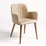 Lounge chairs for hospitalities & contracts - ARMCHAIR CRAIG WOOD-B - CRISAL DECORACIÓN