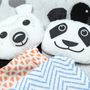 Accessoires pour puériculture - Doudou Panda 100% coton biologique.  - COQ EN PATE