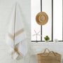 Other bath linens - Cyclades Fouta Terry Towel made of recycled cotton - BY FOUTAS