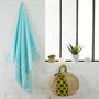 Other bath linens - Chevron hammam towel in recycled cotton - BY FOUTAS