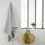 Other bath linens - Fouta plain sponge towel in recycled cotton - BY FOUTAS