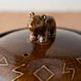 Faitouts - pot en céramique avec manche en forme d'ours - ONENESS