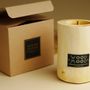 Gifts - SILKY S | Interior candle made of wood, beeswax and natural oils | Perfect gifting size - WOOD MOOD