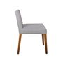 Chairs for hospitalities & contracts - Retro Modern Dining chair Studio in 100% natural solid Sungkai wood and polyester. - EZEIS
