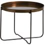Coffee tables - Gold metal folding table - AUBRY GASPARD