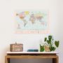 Other wall decoration - Woody Map Poster - MISS WOOD