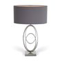 Table lamps - Nickel oval table lamp - RV  ASTLEY LTD