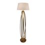 Floor lamps - Brisa Antique Brass Floor Lamp - RV  ASTLEY LTD