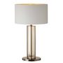 Lampes de table - Lisle Tall Lampe de table en laiton antique en cristal de cognac - RV  ASTLEY LTD