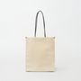 Bags and totes - SHOPPER - vertical hand tote bag - KENTO HASHIGUCHI