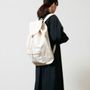 Bags and totes - PICNIC BAG - canvas backpack - KENTO HASHIGUCHI