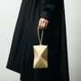 Bags and totes - FOLD TRI - triangle leather handbag - KENTO HASHIGUCHI