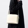 Bags and totes -  FOLD - square leather shoulder bag - KENTO HASHIGUCHI
