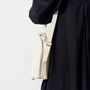 Bags and totes -  FOLD - square leather shoulder bag - KENTO HASHIGUCHI