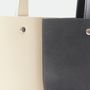 Bags and totes - FOLD TOTE S - leather hand tote bag - KENTO HASHIGUCHI