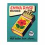 Decorative objects - China Rose Matches Tea Towel - COOLKITSCH