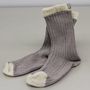 Socks - Rib Stitch Socks - ECUVO,