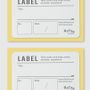 Stationery - ReTag Label sticker - WEMO