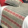 Plaids - Jeté de lit en pure laine Nord - 130 x 190 cm - J.J. TEXTILE LTD