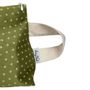 Travel accessories - “Kiwi Green” Toiletry Bags - LOOPITA