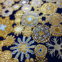 Decorative objects - Kyoto Nishijin Silk Brocade Snow Crystal Pattern - NISHIJIN OKAMOTO