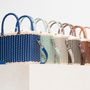 Bags and totes - NARTELLE LEATHER & RATTAN BAGS - PIGMENT FRANCE BY GIOBAGNARA