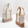 Bags and totes - TALAIS LEATHER & RATTAN BAGS - PIGMENT FRANCE BY GIOBAGNARA