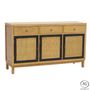 Buffets - Buffet en manguier et cannage - AUBRY GASPARD