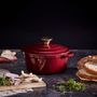 Stew pots - Barbary & Oak Foundry 20cm Round Cast Iron Casserole Dish - RKW LTD - BARBARY & OAK