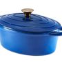 Stew pots - Barbary & Oak Foundry 29cm Oval Cast Iron Casserole Dish - RKW LTD - BARBARY & OAK