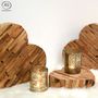 Objets de décoration - Coeurs à poser en bois - AUBRY GASPARD